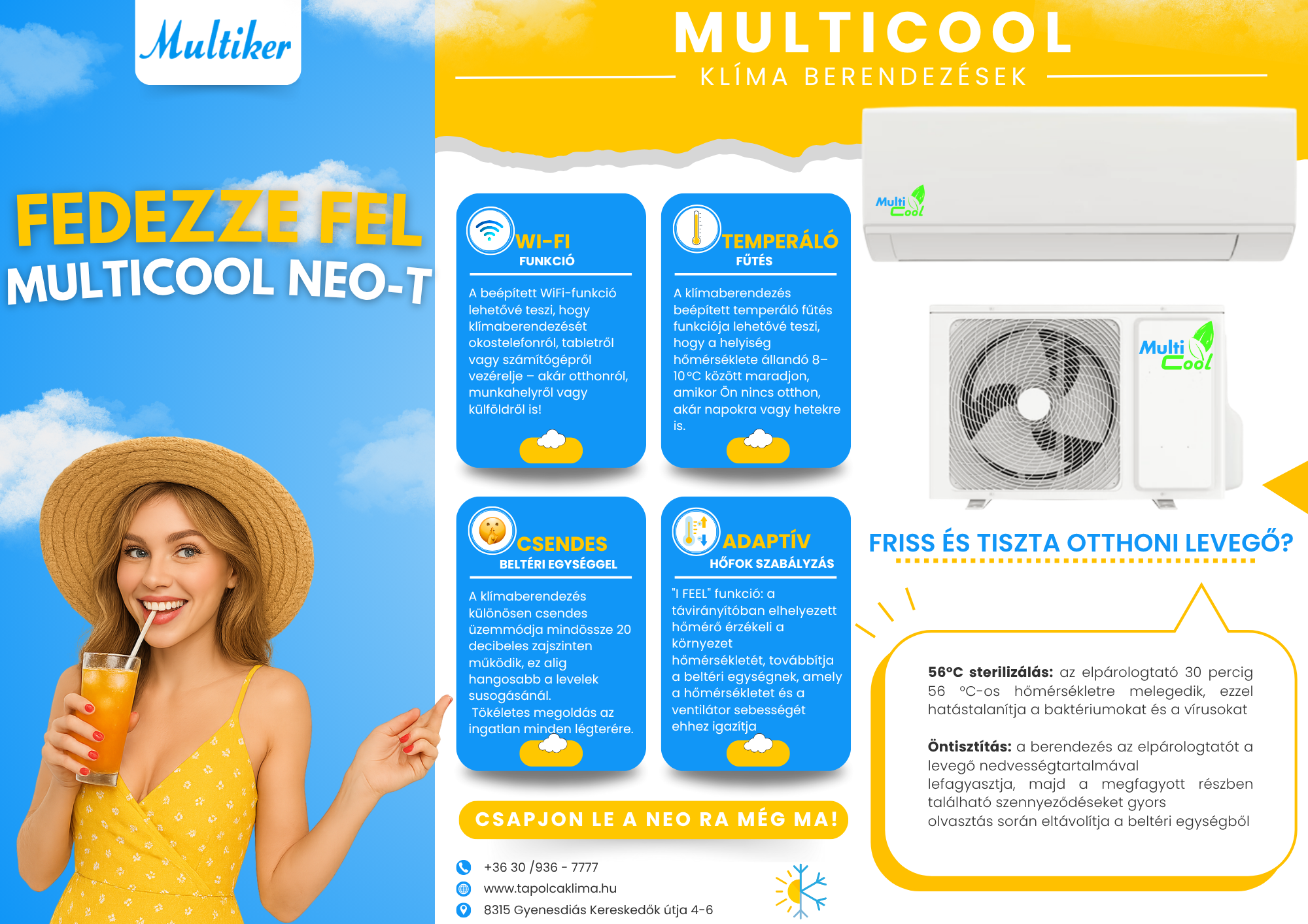 MultiCool Neo-T Információ